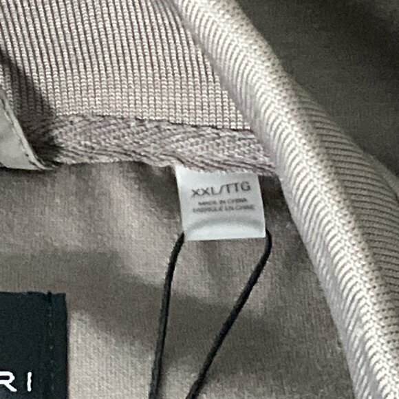 Tahari Puffer Vest Women 2XL Mushroom Tan‎ Zip Up Sleeveless Mock Neck Outdoors - Picture 8 of 13